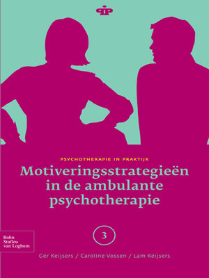 cover image of Motiveringsstrategieën in de ambulante psychotherapie